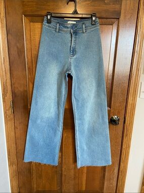 MIOU MUSE STRAIGHT WIDE LEG DENIM PANTS NEW High Rise Size Small